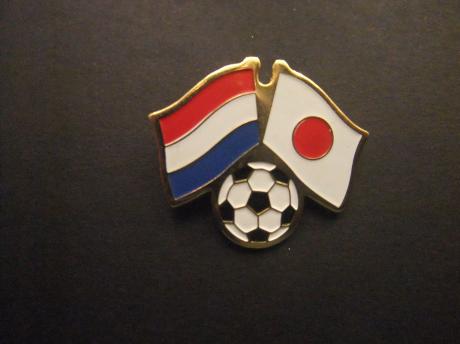 Nederland-Japan WK Voetbal 1994 Amerika (landen vlaggen)